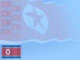 Korea, North Flag PowerPoint Templates