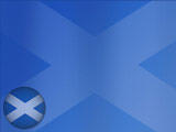 Scotland Flag PowerPoint Templates