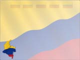 Colombia Map PowerPoint Templates