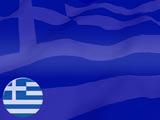 Greece Flag PowerPoint Templates
