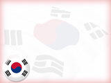 Korea South Flag PowerPoint Templates