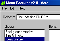 Menu Facturer Menu Facturer
