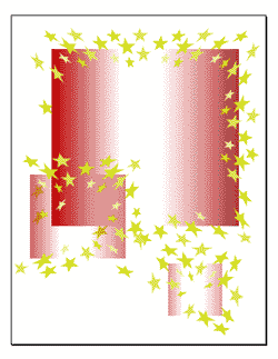 Create drawing that uses a transparent gradient