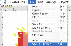 Save as Bitmap