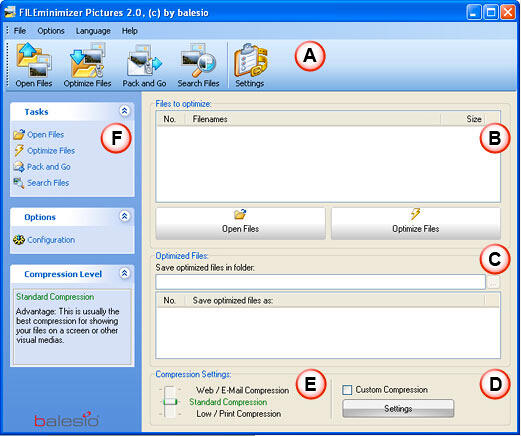 FILEminimizer Pictures 2.0 FILEminimizer Pictures 2.0