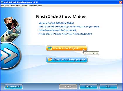 Create a new project