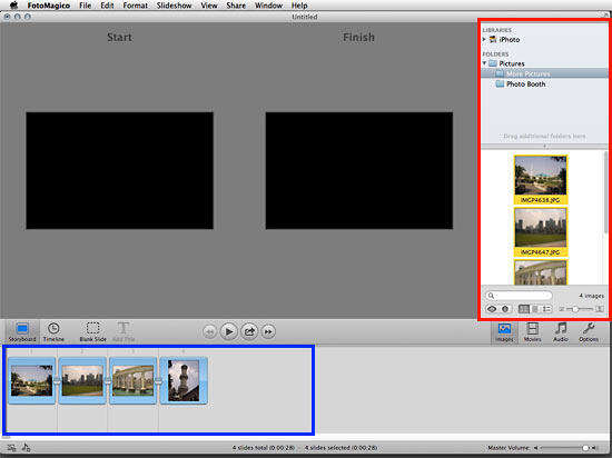 FotoMagico 4 Interface FotoMagico 4 Interface