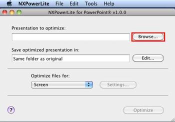 NXPowerLite for PowerPoint 1.0 -- Mac: The Indezine Review