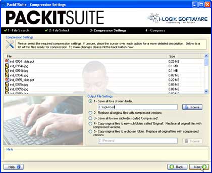 Compression Setting Compression Setting