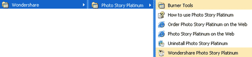 Wondershare Start menu Group Wondershare Start menu Group