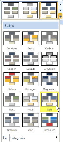 Professional themes Professional themes