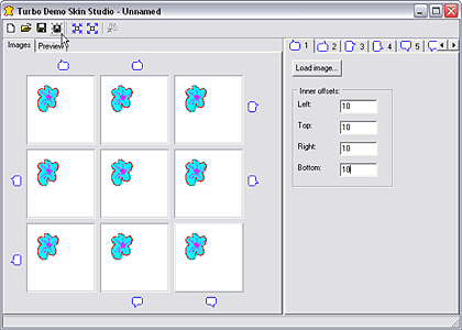 SkinStudio interface SkinStudio interface