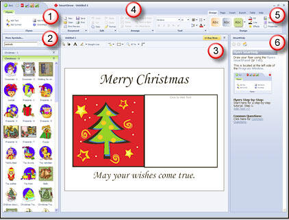 SmartDraw 2007 Interface