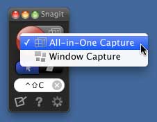 All-in-One Capture option All-in-One Capture option