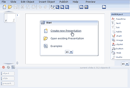 Spresent interface Spresent interface