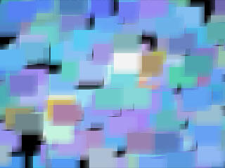 Paint - DarkDays generates cubic abstract smeary blocks