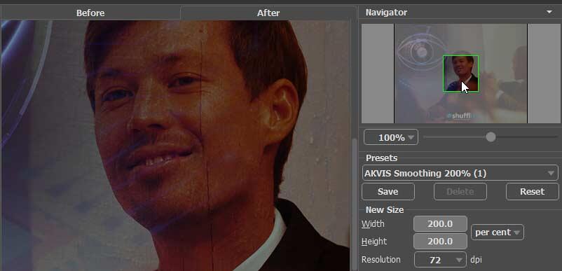 Preview what you see in Before and After tabs
