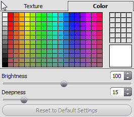 Color tab