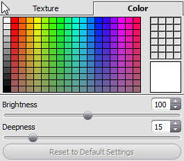 Color tab Color tab