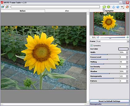AKVIS Frame Suite 2 Interface AKVIS Frame Suite 2 Interface