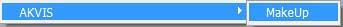 AKVIS MakeUp plug-in within the Filter menu AKVIS MakeUp plug-in within the Filter menu