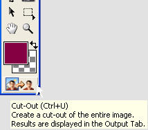 Create the cut-out