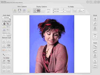 Primatte Chromakey Interface Primatte Chromakey Interface