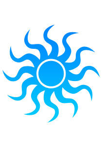 A shape and a pattern