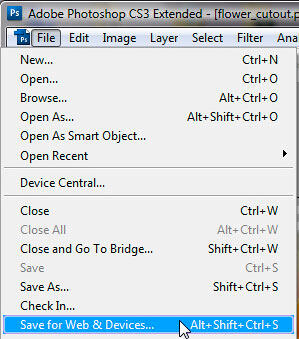 Save for Web Save for Web