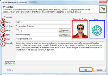 Adobe Presenter: Add Presenters