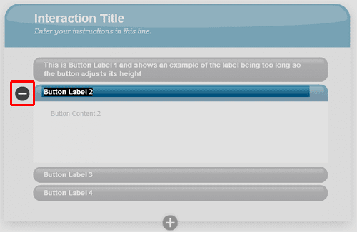 Removing existing button Removing existing button
