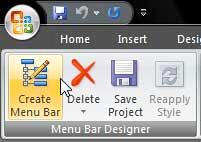 Create Menu Bar Create Menu Bar