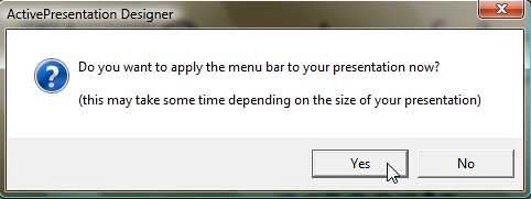 Apply menu bar