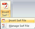 Insert Swf