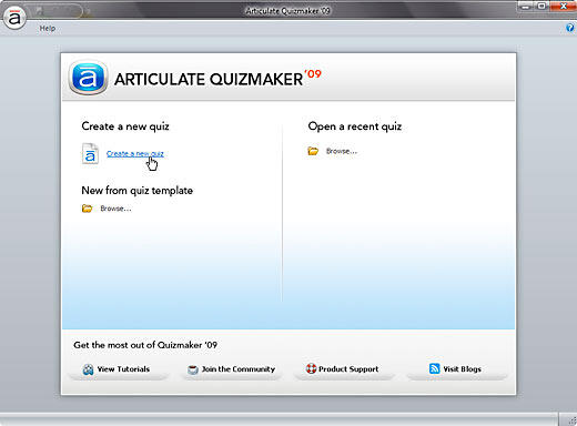 Articulate Quizmaker Articulate Quizmaker