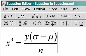 powerpoint 2018 for mac equation editor manual