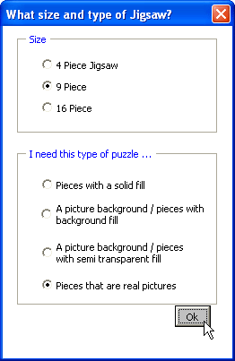 What size and type of jigsaw?