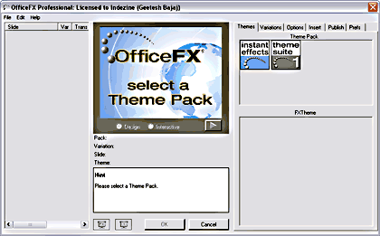 The OfficeFX Interface