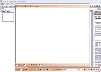 Perspector interface in PowerPoint
