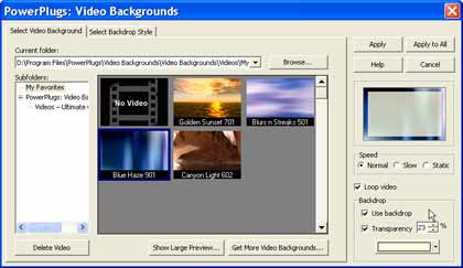 PowerPlugs: Video Backgrounds PowerPlugs: Video Backgrounds