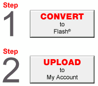 Convert and Upload