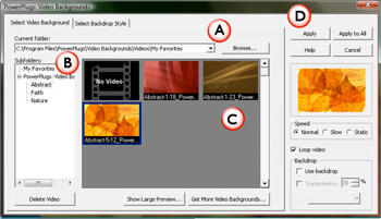 PowerPlugs Video Backgrounds: The Indezine Review