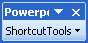 ShortcutTools toolbar