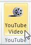 YouTube Video button within YouTube group