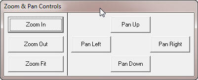 Zoom & Pan Controls toolbar