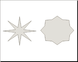 Stars that behave like ovals? Stars that behave like ovals?