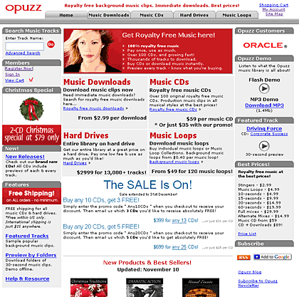 The Opuzz site