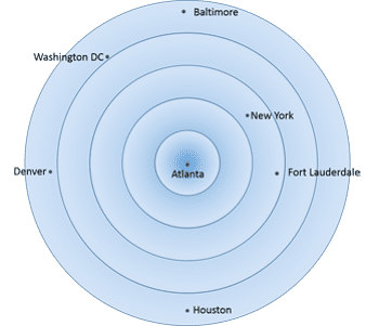 Advanced Distance Cartograms in PowerPoint