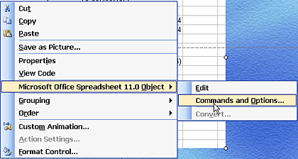 Commands and Options