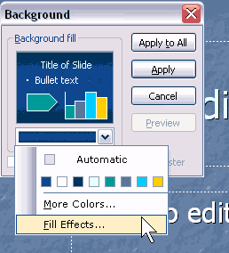 Access Fill Effects